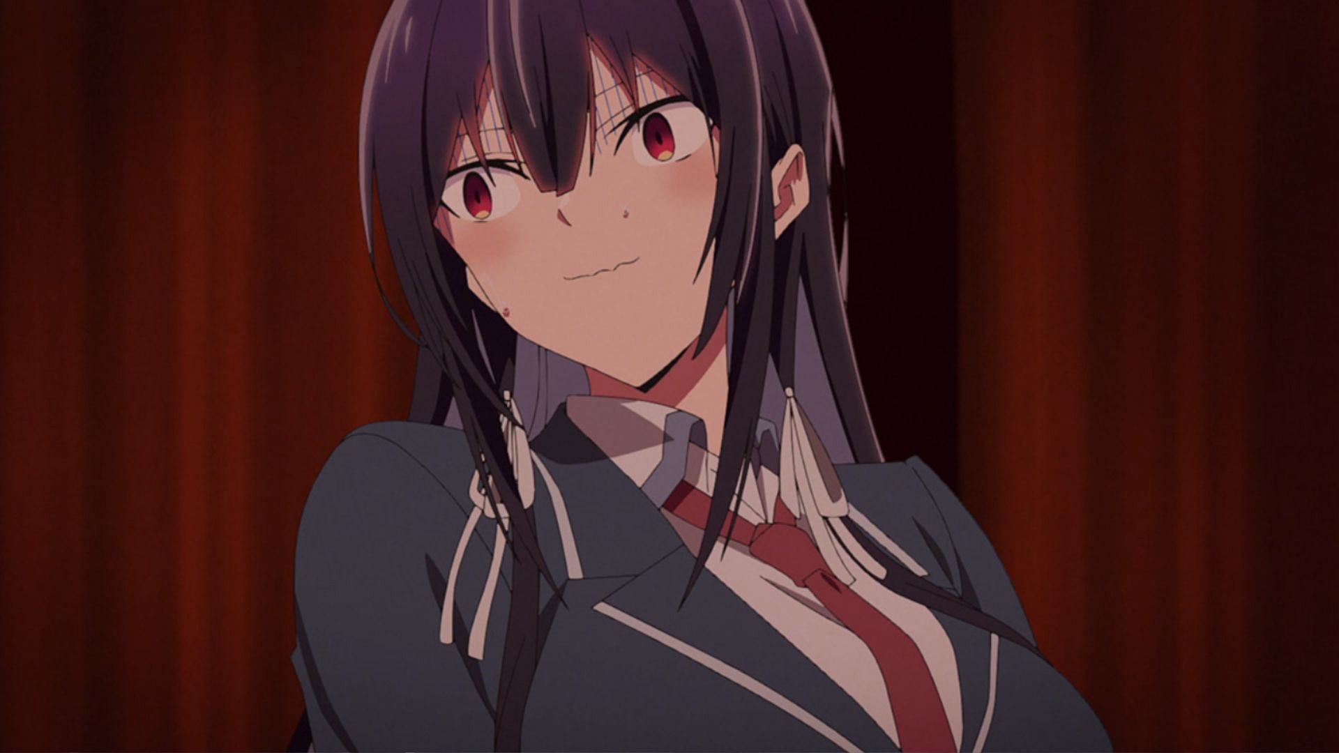 Takane Takamine as seen in Please Put Them On, Takamine-san! episode 11 (Image via Liden Films)